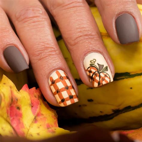 cute fall acrylic nail ideas|simple nail designs fall.